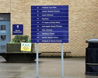 Outdoor Wayfinding Signage
